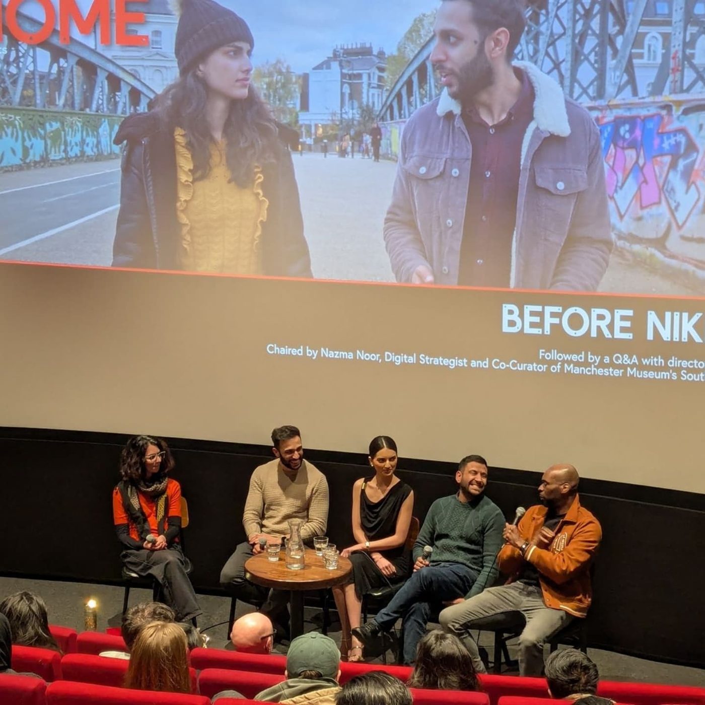 Before Nikkah screening at HOME Manchester