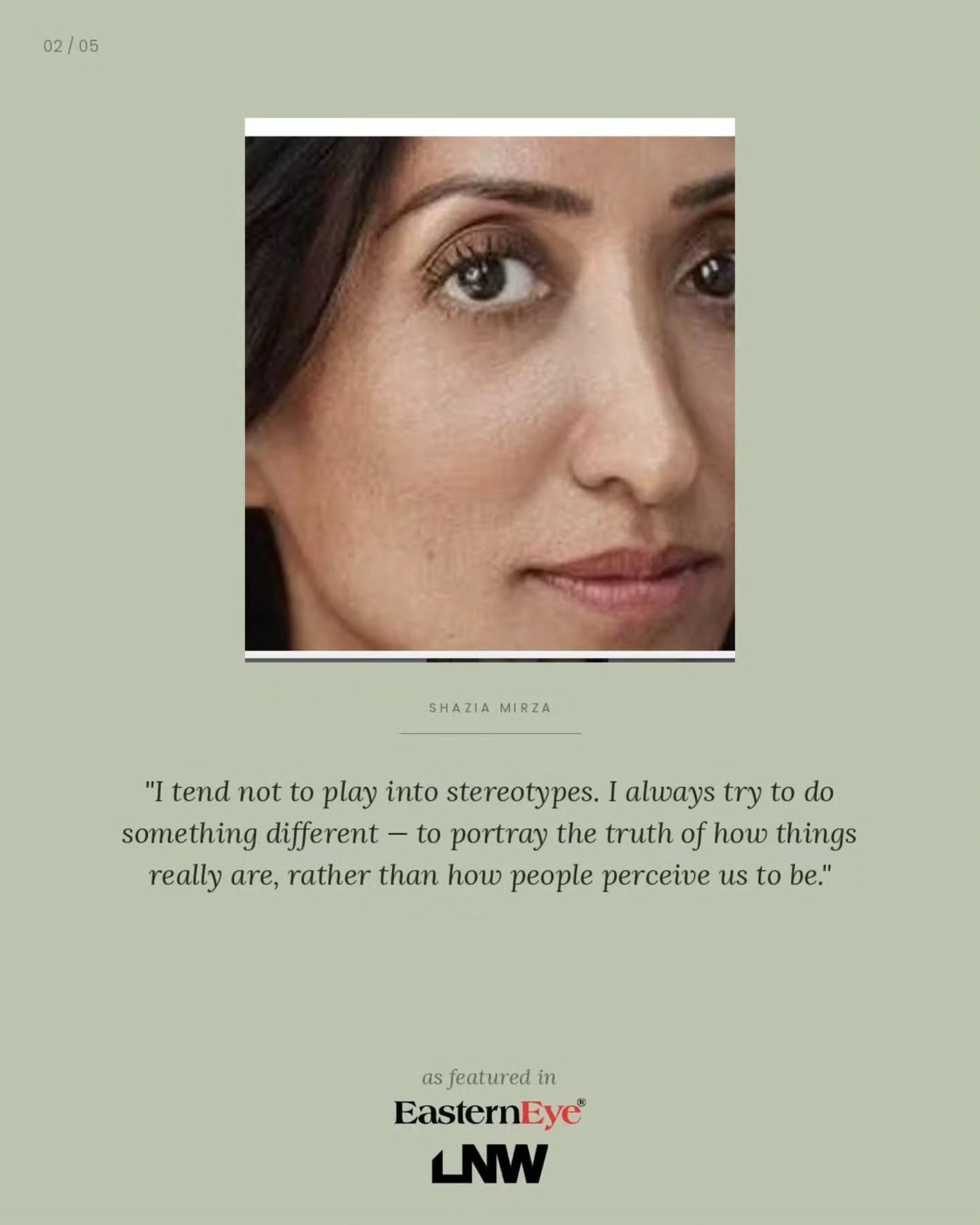Shazia Mirza and Sasha Vadher in Eastern Eye